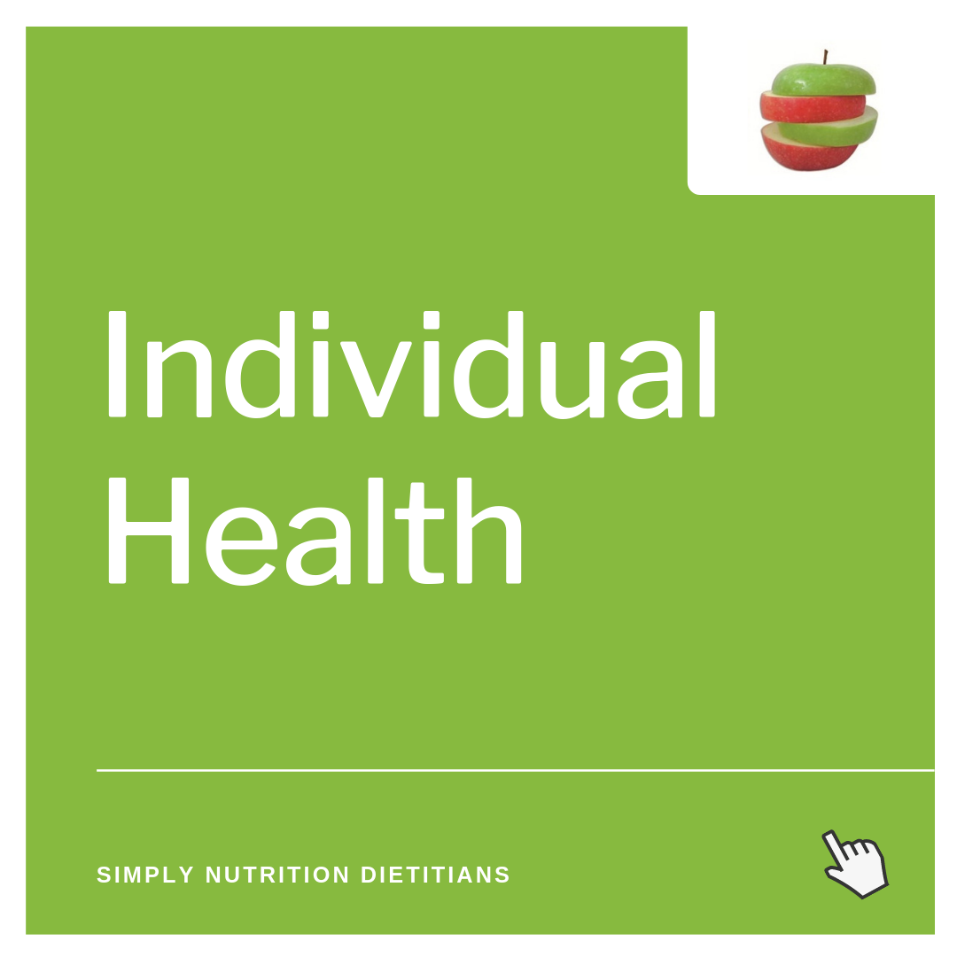 Individual Dietitian & Nutritionist Services